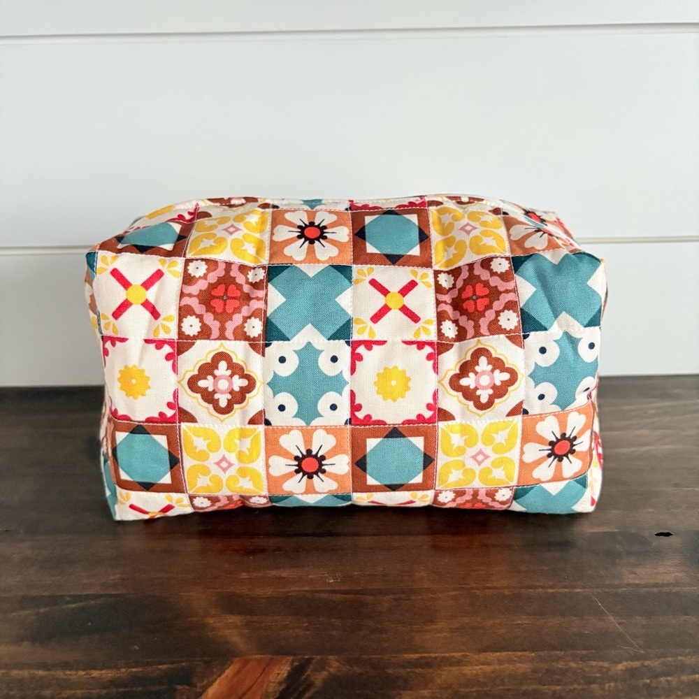 Handmade Cosmetic Make Up Bag Sz OS